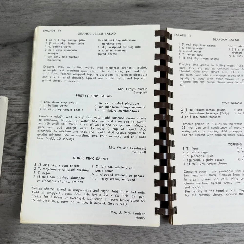 What's Cooking In Farm Bureau Kitchens 1976 Virginia Spiral Cookbook Cream